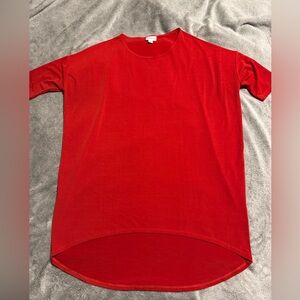 LulaRoe Red Top